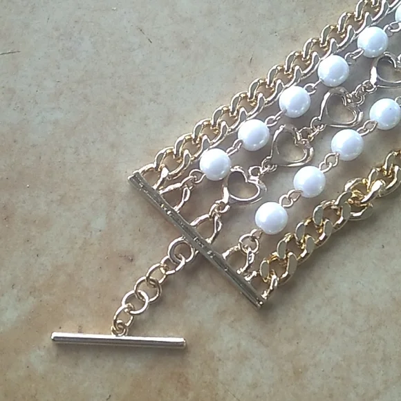 Bracelet with hearts and pearls Valentine Love - Picture 5 of 6